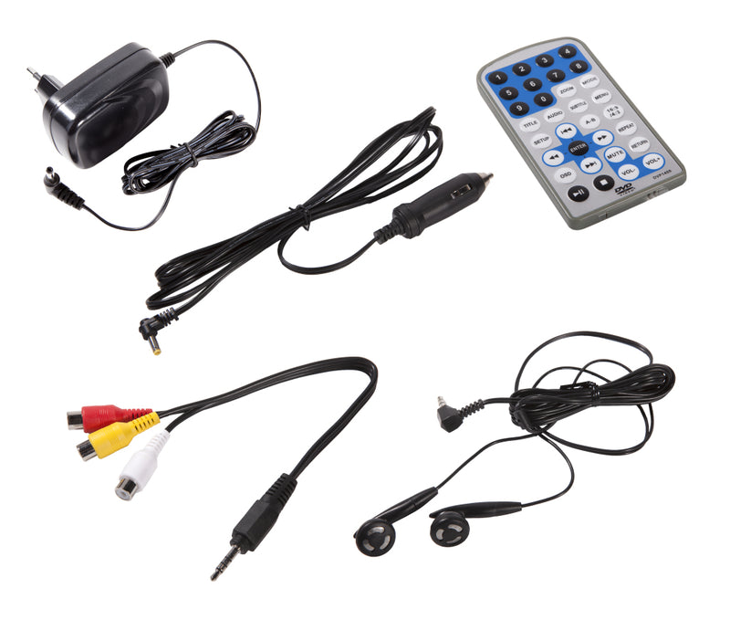 Salora DVP1400 Portable DVD-Speler 36 cm Grijs/Wit
