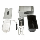 Bourgini 18.2026.00.00 Classic Deep Fryer Friteuse 3L 2180W RVS