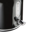 Bourgini Retro Waterkoker 1.7L 2200W Zwart