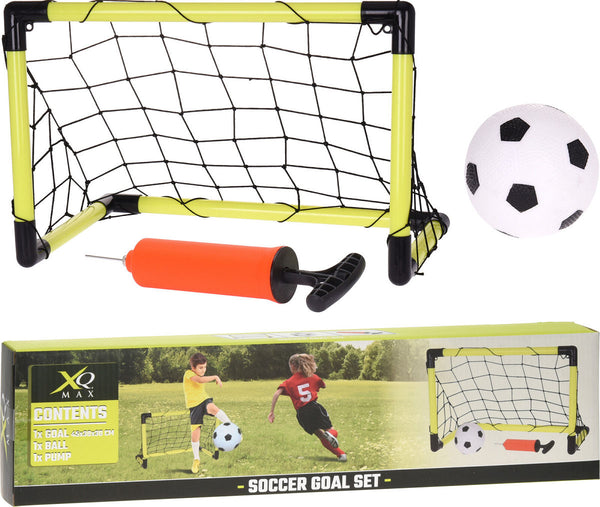 Voetbaldoel set incl Bal en Pomp