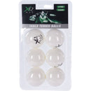 XQ Max Tafeltennis Ballen 6 Stuks Wit