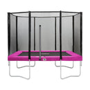 Salta 590P Combo Trampoline 214x305 cm + Veiligheidsnet Roze