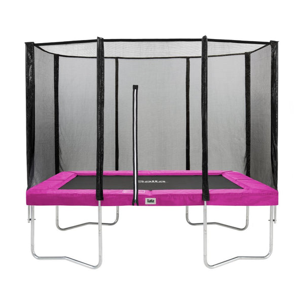 Salta 590P Combo Trampoline 214x305 cm + Veiligheidsnet Roze