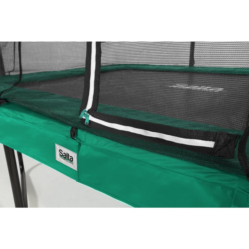 Salta 5091G Comfort Edition Trampoline 153x214 cm + Veiligheidsnet Groen