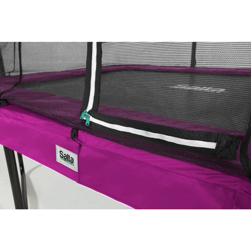 Salta 5092P Comfort Edition Trampoline 214x305 cm + Veiligheidsnet Roze