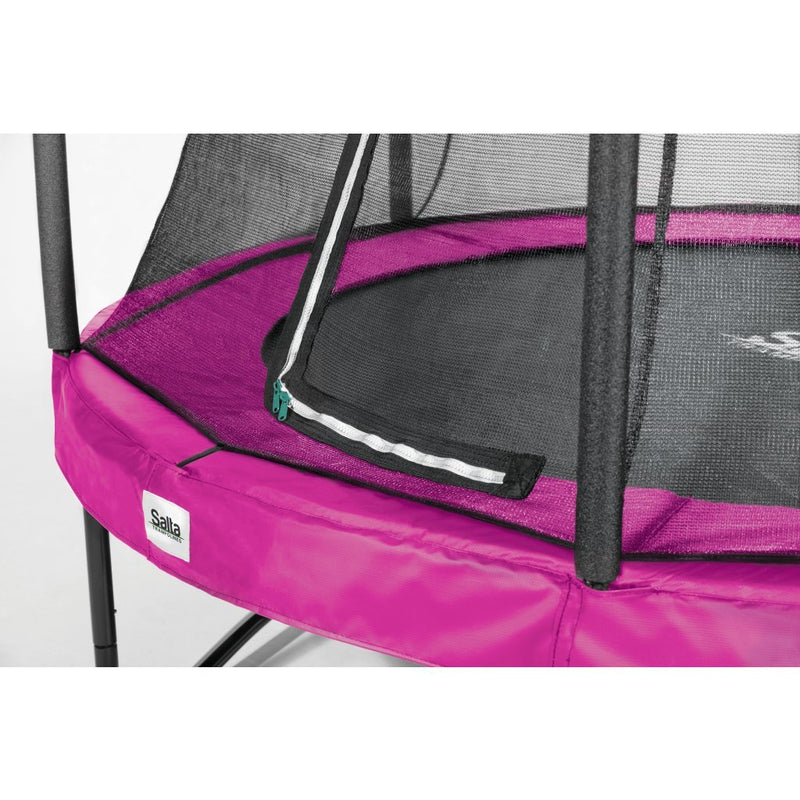 Salta 5074P Comfort Edition Trampoline 251 cm + Veiligheidsnet Roze