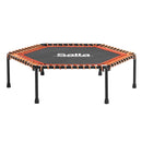 Salta 5357O Fitness Trampoline met Beugel 128x127 cm Zwart/Oranje