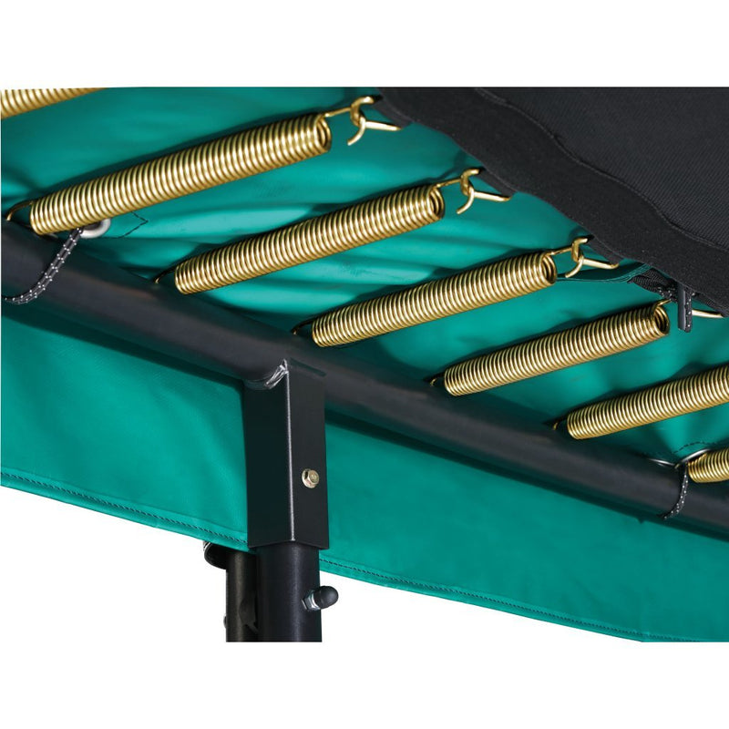 Salta 5375G First Class Trampoline 214x366 cm + Veiligheidsnet en Ladder Groen
