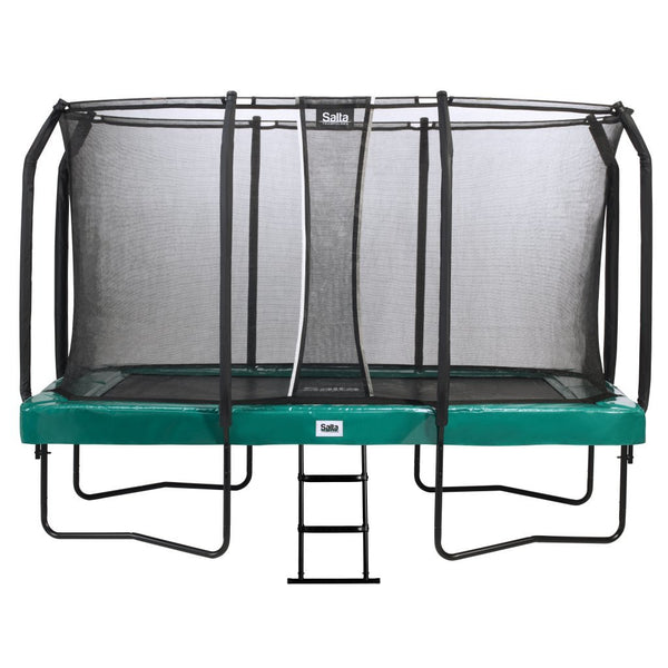 Salta 5376G First Class Trampoline 244x427 cm + Veiligheidsnet en Ladder Groen