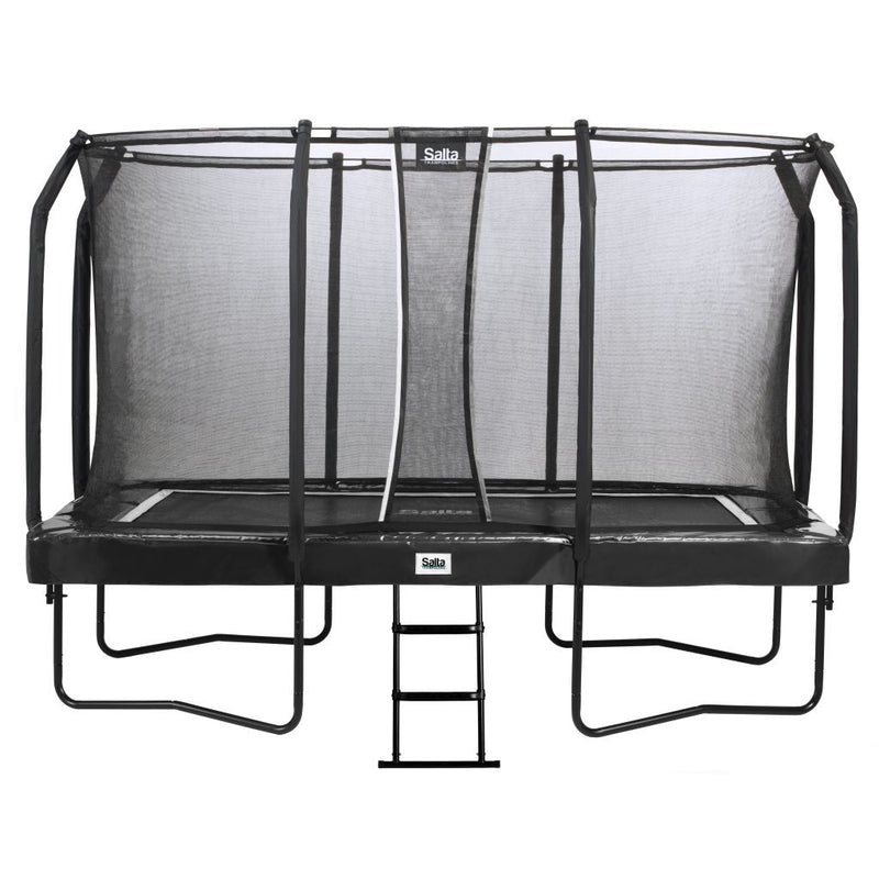 Salta 5375A First Class Trampoline 214x366 cm + Veiligheidsnet en Ladder Zwart