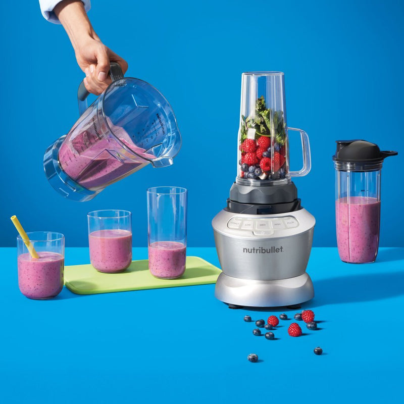 NutriBullet Combo Blender Zilver/Zwart
