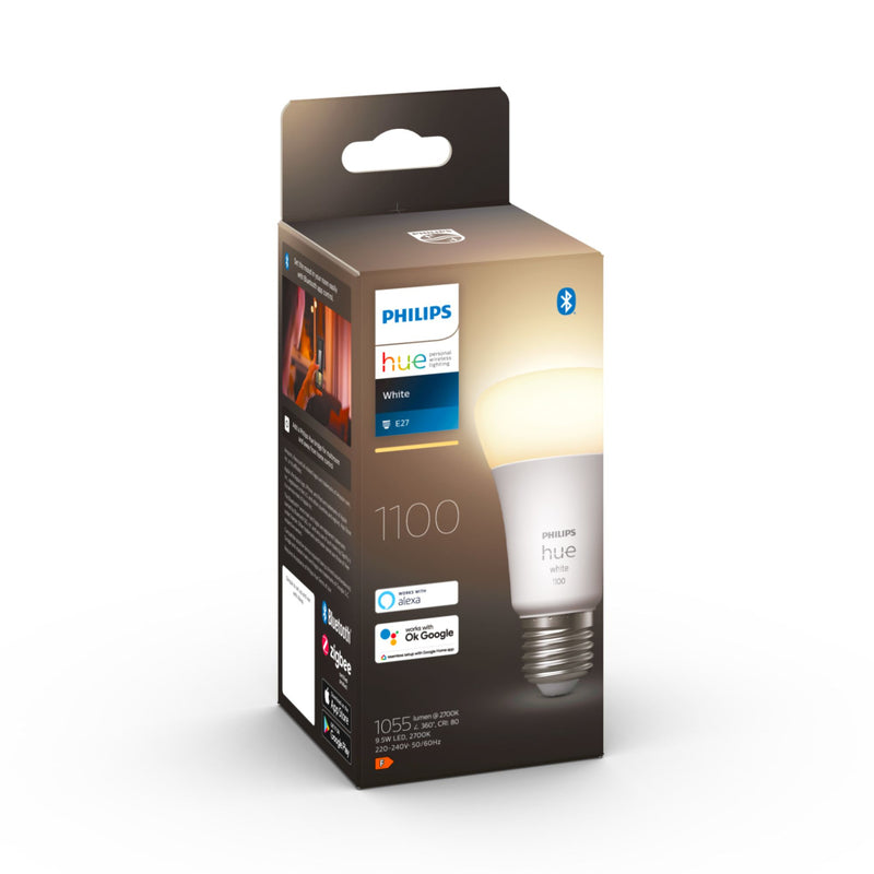 Philips HueW 9.5W A60 E27 EU Verlichting