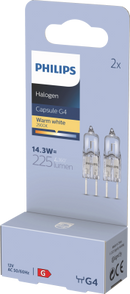 Philips Halo Caps 14.3W G4 12V CL 2PF/10 Verlichting