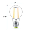 Philips LED CLA 40W A60 E27 3000K CL EELA SRT4 Verlichting