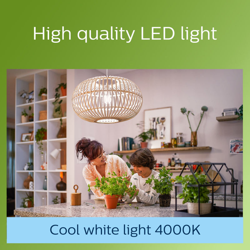 Philips LED CLA 40W A60 E27 4000K CL EELA SRT4 Verlichting