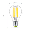 Philips LED CLA 60W A60 E27 4000K CL EELA SRT4 Verlichting
