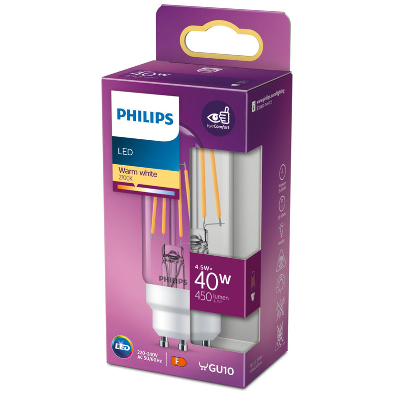 Philips LED Classic 40W T30 GU10 WW CL ND SRT4 Verlichting