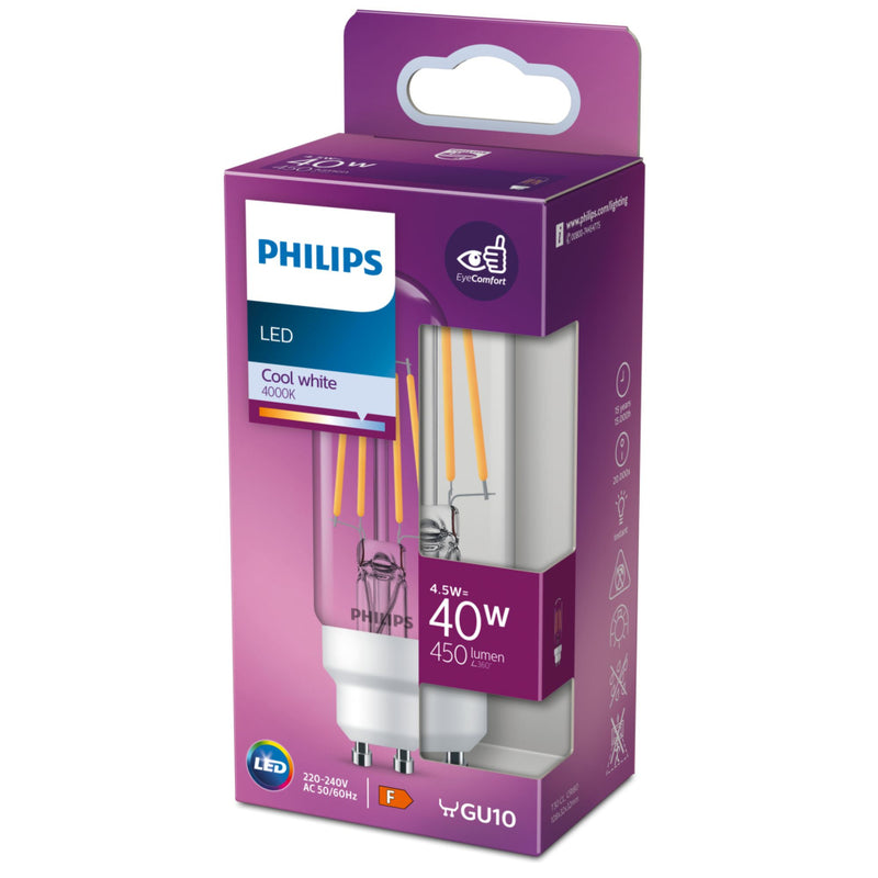 Philips Led Classic 40w T30 Gu10 Cw Cl Nd Srt4 Verlichting