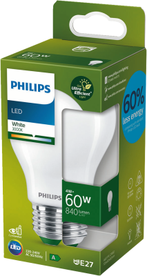 Philips LED CLA 60W A60 E27 3000K FR Verlichting