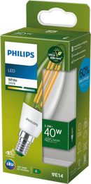 Philips LED CLA 40W B35 E14 3000K CL Verlichting