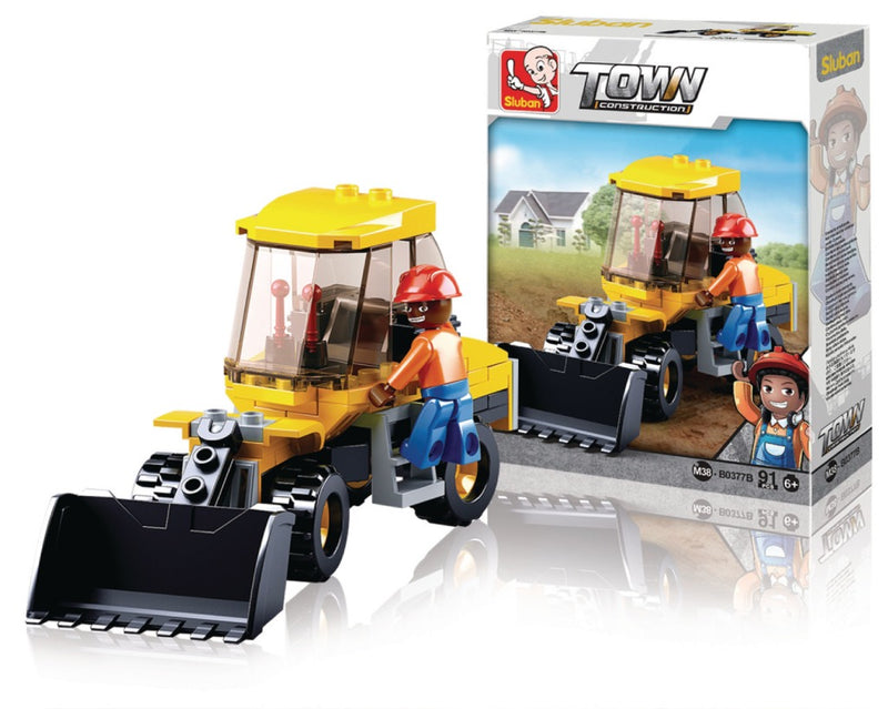 Sluban M38-B0377B Town Serie Shovel 132-delig