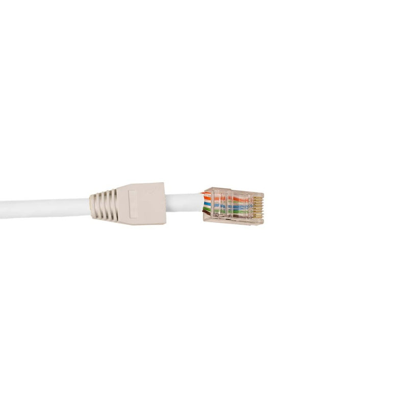 Hirschmann 695020601 Qcrj45 Cat6 Ftp 10 Quick Connect U/ftp Cat6 Dataconnector Rj45 Met Witte Thule