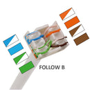 Hirschmann 695020611 Idc 1000m2 Datawandcontactdoos Cat6a Tweevoudig - Wit