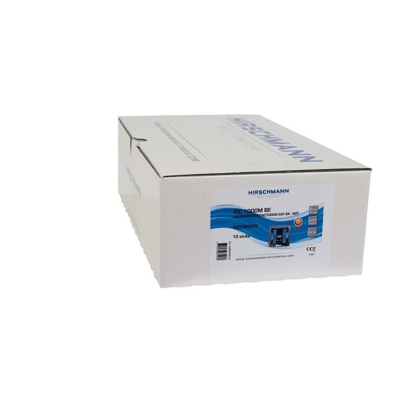 Hirschmann 695020633 Idc 1000m Be Datawandcontactdoos Cat6a