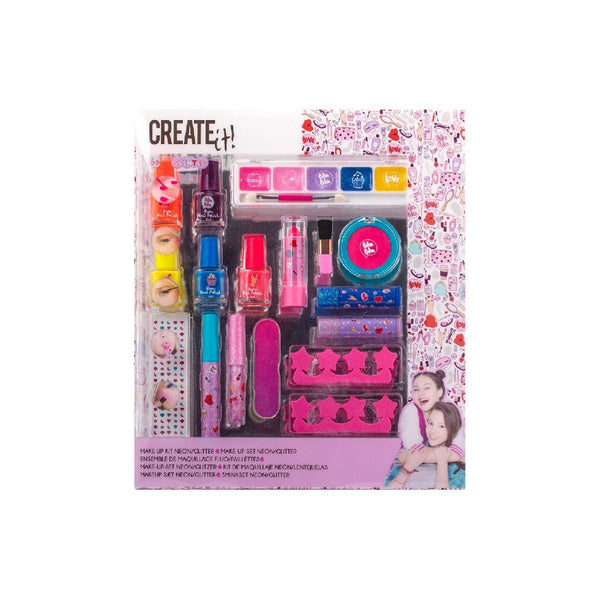 Create It Make-Up Box Neon en Glitters