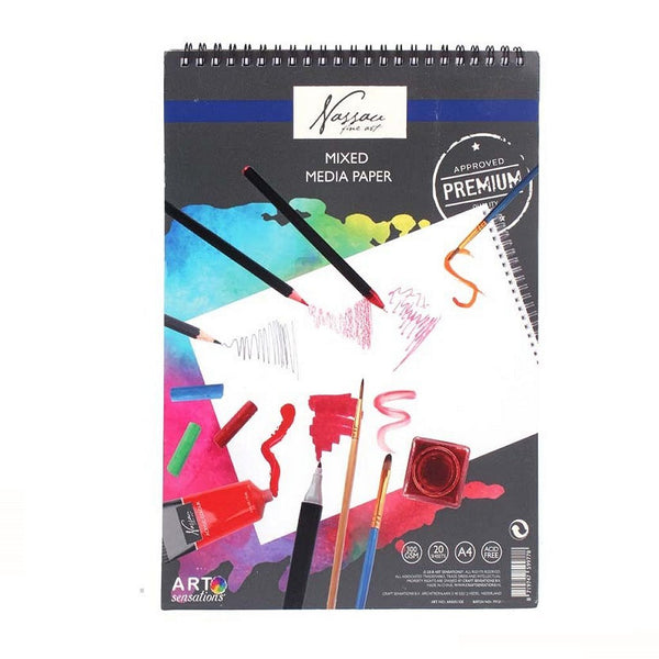 Nassau A4 Schetsblok, 20 vellen