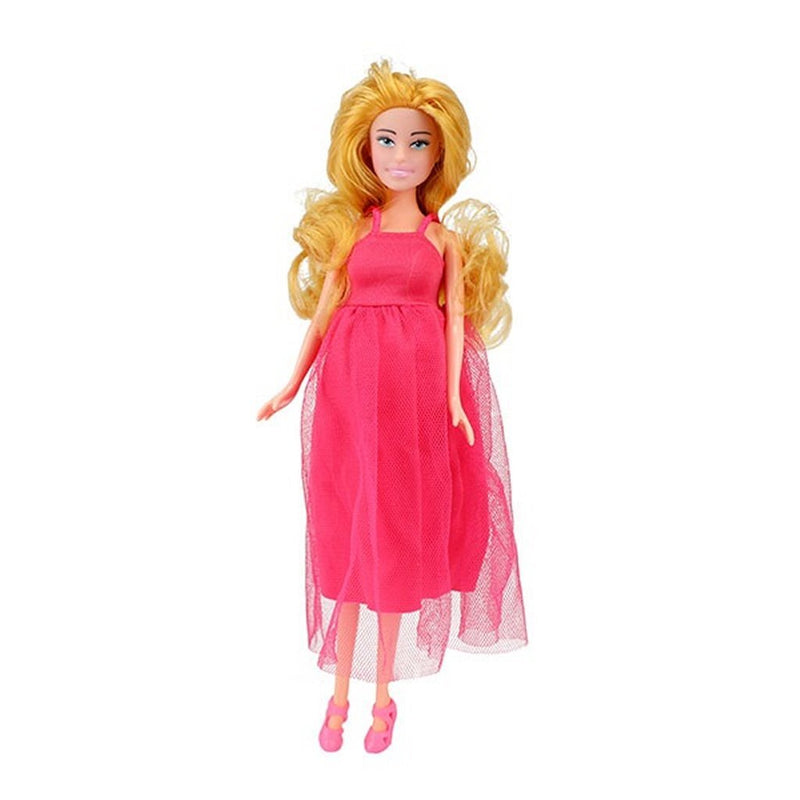 Lauren Deluxe Tienerpop Zwanger + Accessoires en Buggy