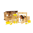 Horses Paardenstal met Paard + Accessoires