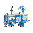 Set 'Politiebureau' met 2 auto' s frictie +L-G