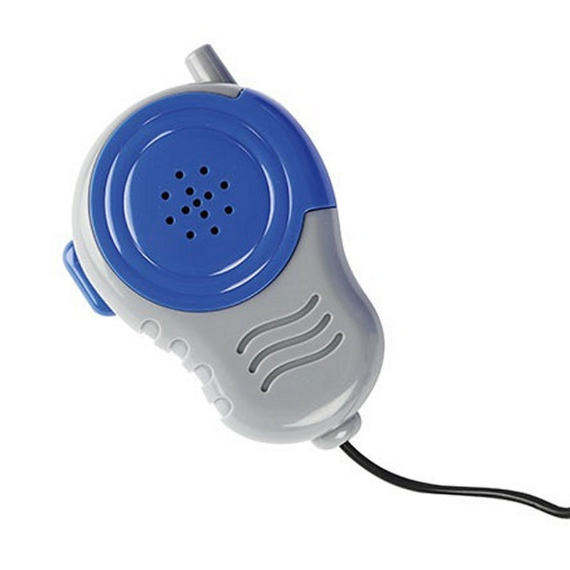 Metal Draagbare Politiegarage met Auto en Portofoon + Licht en Geluid