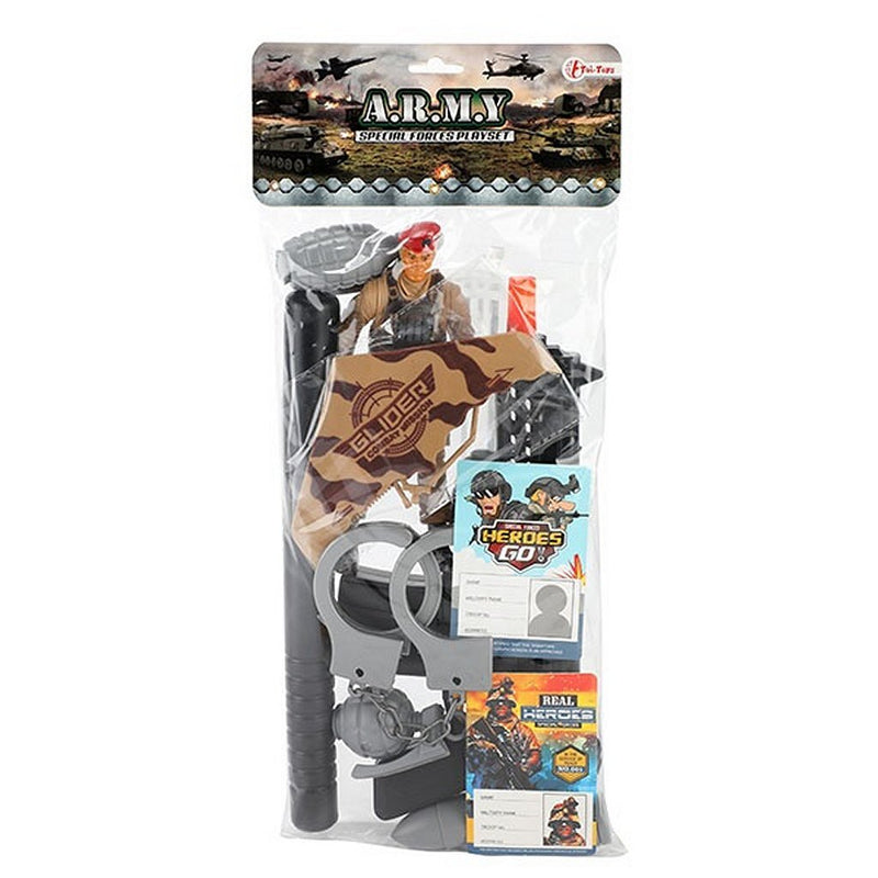 Army Speelset Militair 12-delig