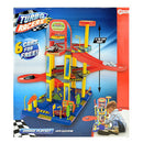 Turbo Racers Garage + Lift + 6 Auto&
