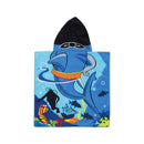 Piratenhaai Poncho 60x60 cm