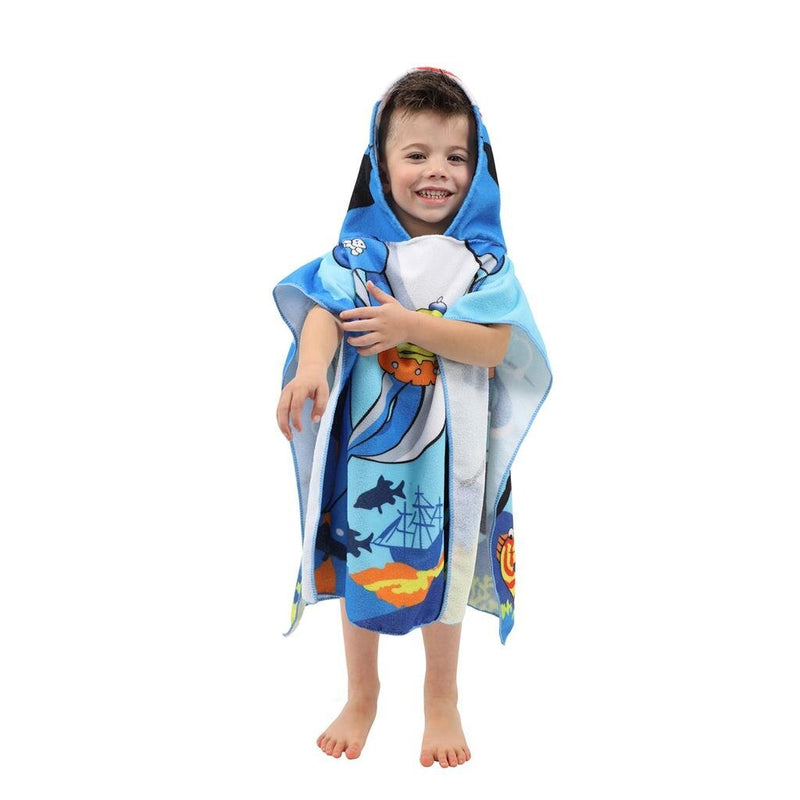 Piratenhaai Poncho 60x60 cm