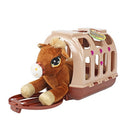 Toi-Toys Pluchen Paard in Draagkoffer