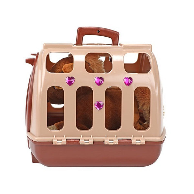 Toi-Toys Pluchen Paard in Draagkoffer
