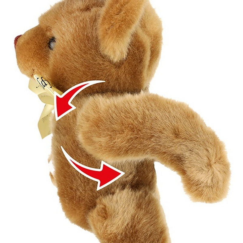 Toi-Toys Pluche Beweegbare Teddy Beer 25 cm