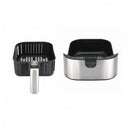 Bourgini Health Fryer Plus Hetelucht Friteuse 4L 1500W Zwart/RVS