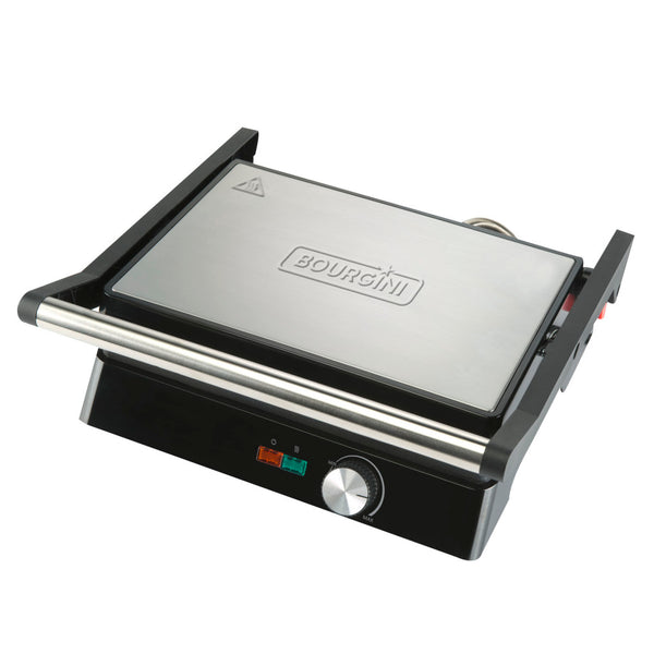 Bourgini Classic Contactgrill RVS/Zwart