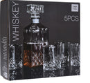 Whiskeyset - karaf met 4 glazen - budgetline