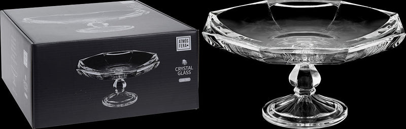 Atmos Fera Kristal Glas plateau 29.5cm