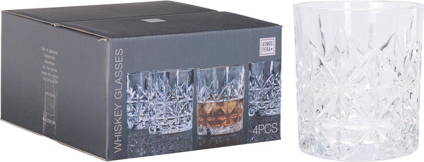 Atmos Fera Kristal whiskeyglas 230ml 4 stuks