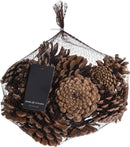 Dennenappel set 300 gram - Bruin