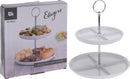 Excellent Houseware Etagere 2Laags Vakverdeling Porselein