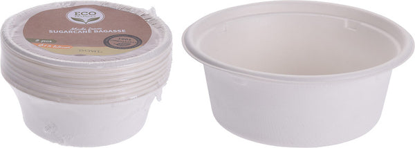 ECO Bakje 13 cm 8 Stuks Wit