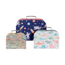 Koffers met Print Set 3 Stuks